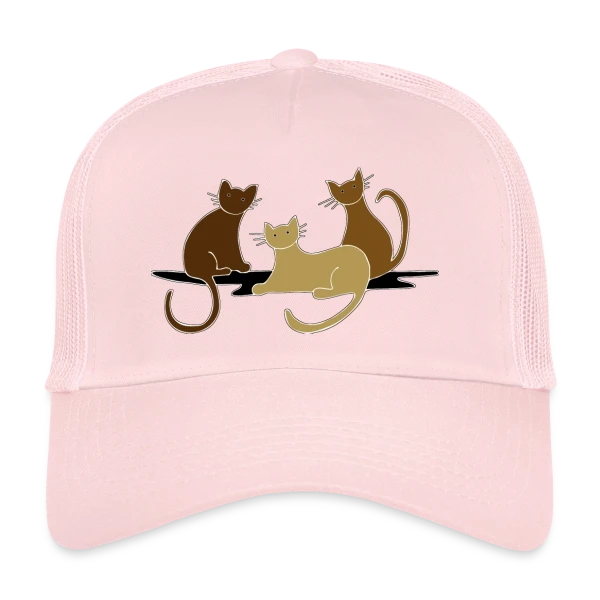L'Amour des Chats sur Casquette trucker