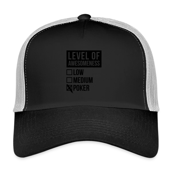 Poker Poker Poker sur Casquette trucker