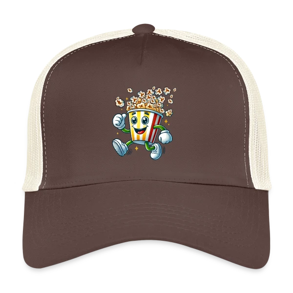 Popcorn Comique : La Star de Vos Soirées Ciné sur Casquette trucker