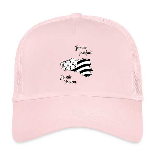 "Je suis Breton, donc parfait !" sur Casquette trucker