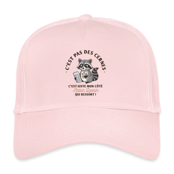 Humour : Mon Côté Raton Laveur sur Casquette trucker