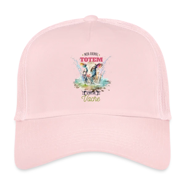 Ma Vache, Mon Animal Totem Humour sur Casquette trucker