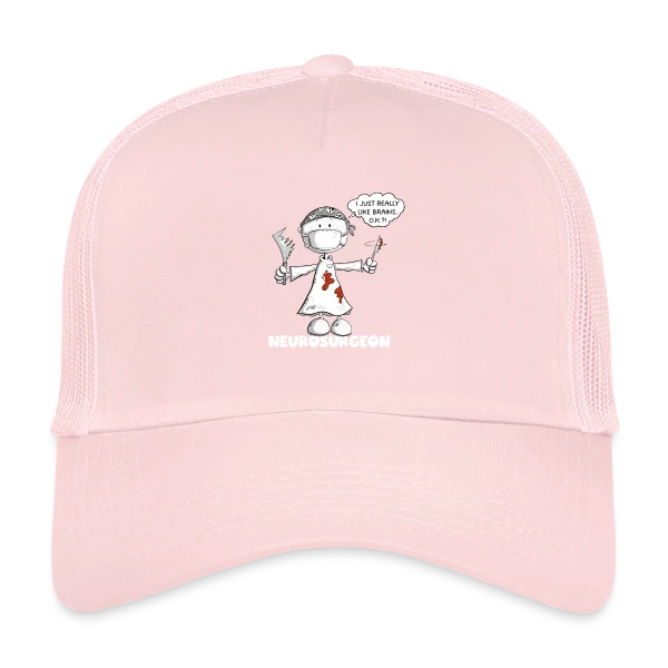 Chirurgien Cartoon Rigolo : Le Maître du Bistouri sur Casquette trucker