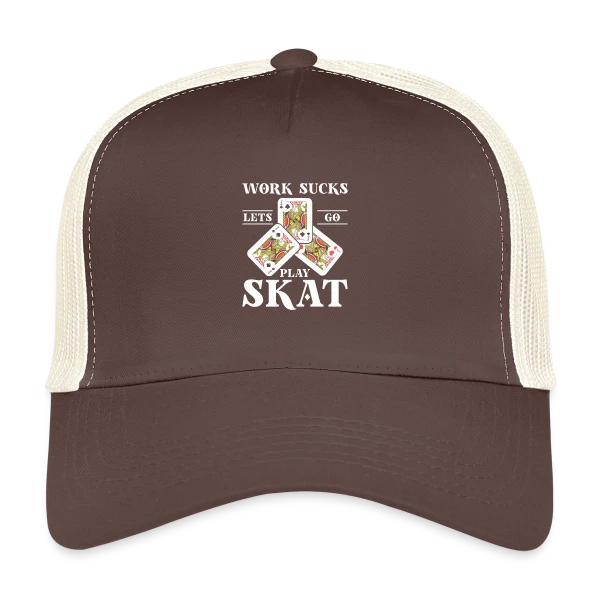 Skat: L'Art du Jeu de Cartes sur Casquette trucker