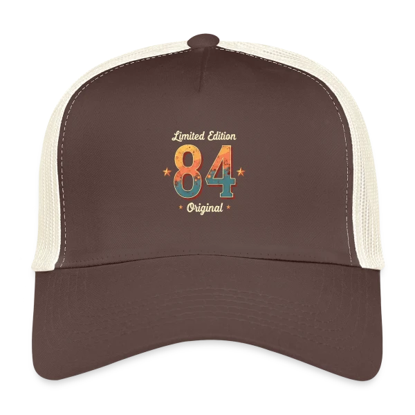 40e Anniversaire Homme Femme - 40 Ans en 1984 sur Casquette trucker