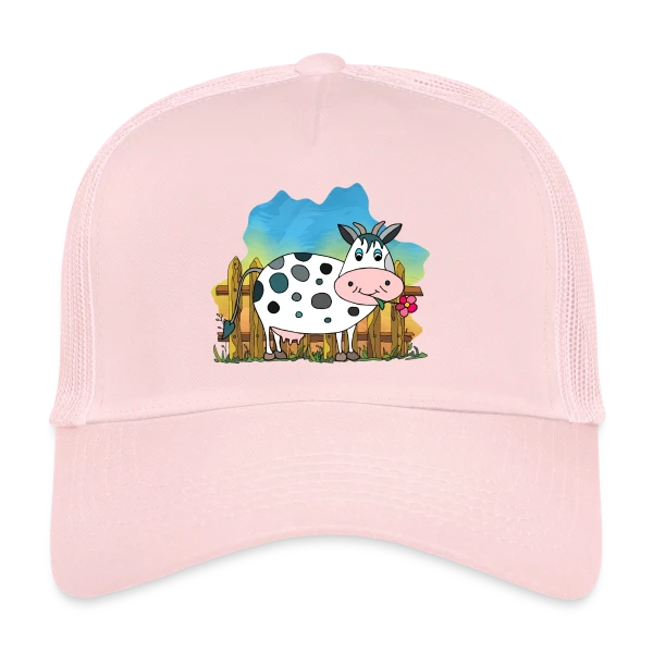 La Vache Rigolote sur Casquette trucker