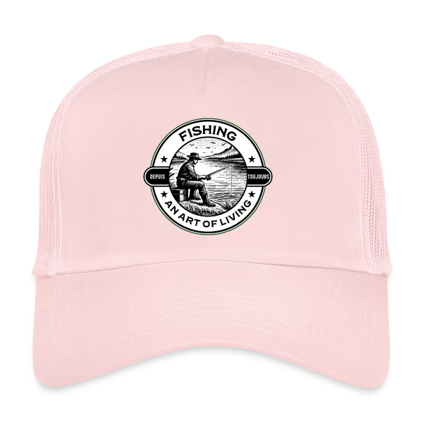 La Pêche : Un Art de Vivre Élégant sur Casquette trucker