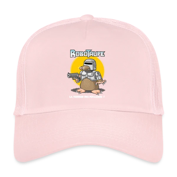Robotaupe, Terreur du Jardin sur Casquette trucker