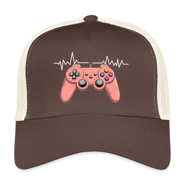 Anniversaire Gamer - Passion Jeux Vidéo Console sur Casquette trucker