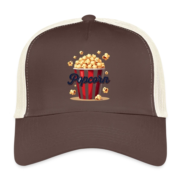 Design Popcorn Festif - Costume Carnaval sur Casquette trucker