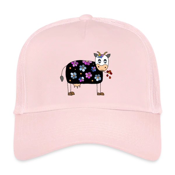 La Vache Rigolote sur Casquette trucker