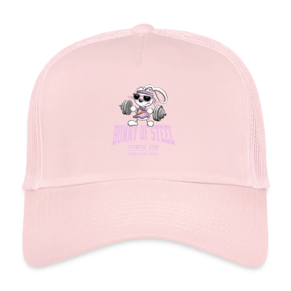 Lapin Fitness - Entraînement 'Powered by Carrots' sur Casquette trucker