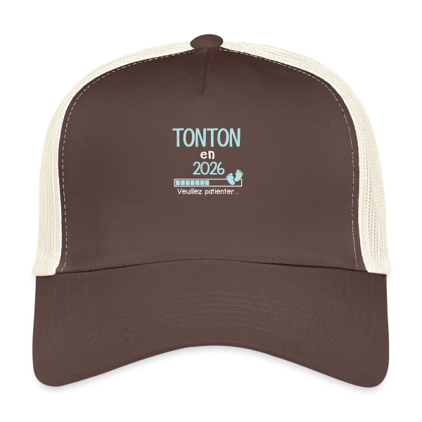 Annonce Grossesse Tonton 2026 - Futur Tonton Humour sur Casquette trucker
