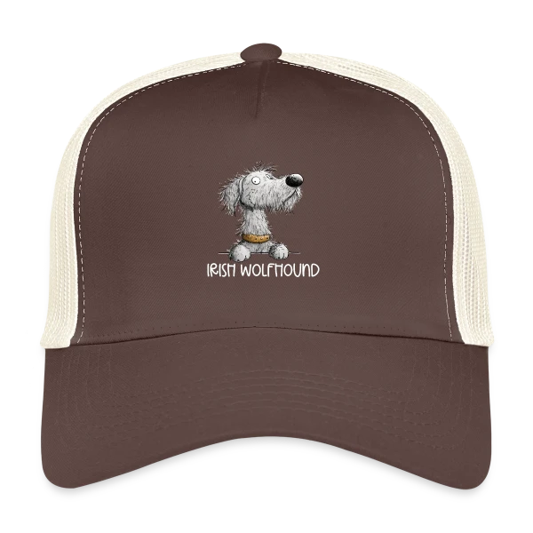 Chien Cartoon Lévrier Irlandais - Envie de promenade sur Casquette trucker