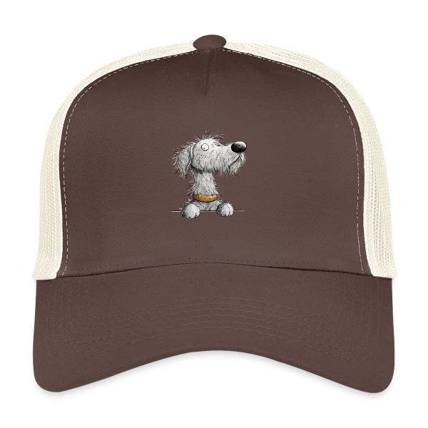 Lévrier Irlandais - Cartoon chien pour la promenade sur Casquette trucker