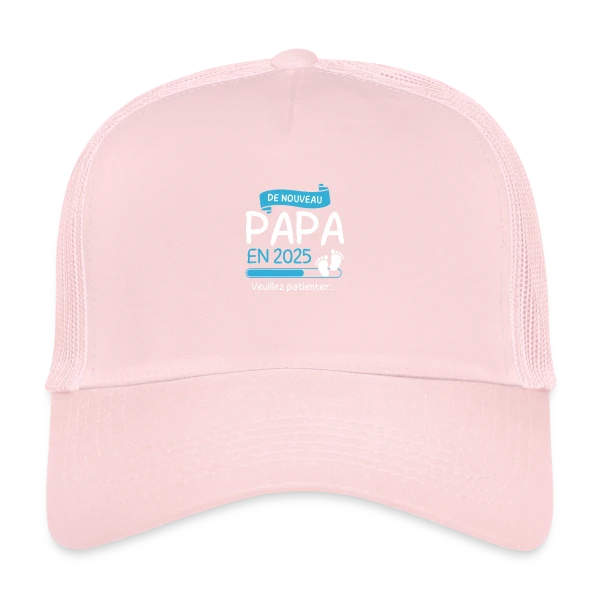 'De Nouveau Papa en 2025' ? Annonce de Grossesse Originale sur Casquette trucker