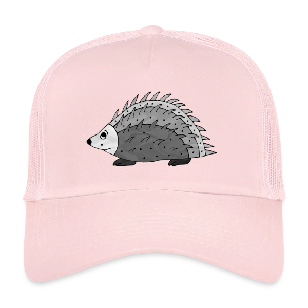 L'Hérisson Malicieux sur Casquette trucker