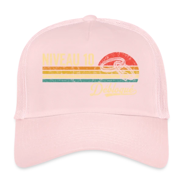Niveau 10 Mariage Vintage sur Casquette trucker