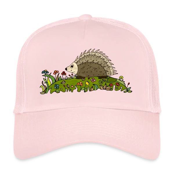 L'Hérisson Adorable sur Casquette trucker