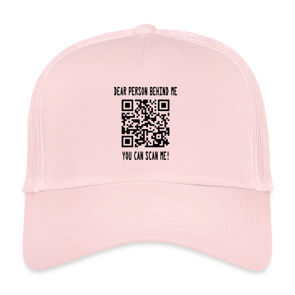 Un Sourire, C'est Gratuit ! sur Casquette trucker