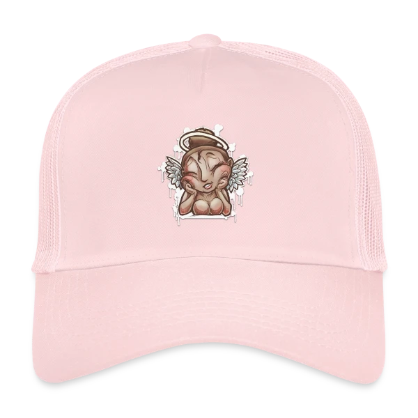 Ange Bulle Fantaisie sur Casquette trucker