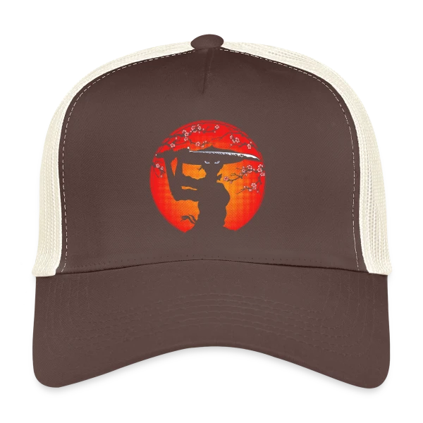 Kunoichi Esprit Bushido sur Casquette trucker