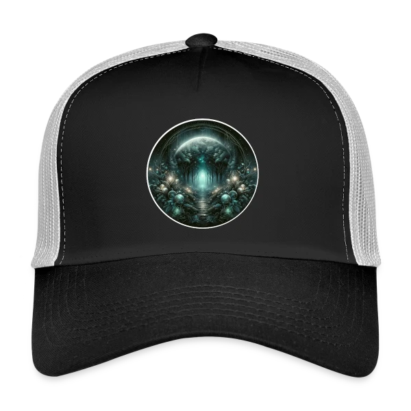 Forêt Mystique Enchantée sur Casquette trucker