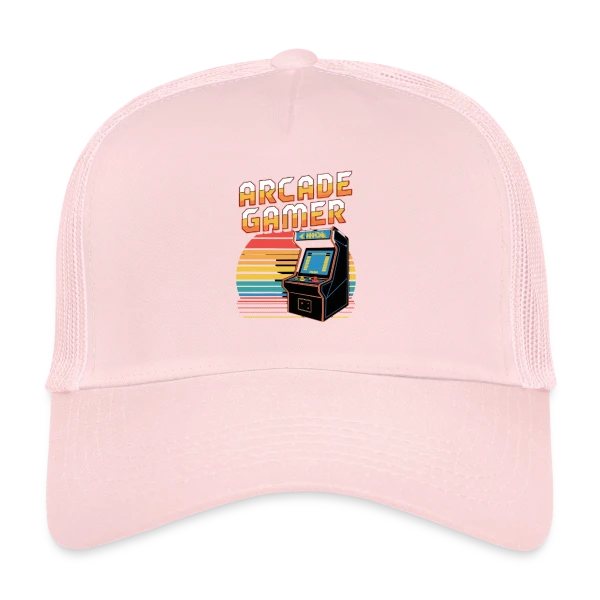L'Esprit Arcade Gamer sur Casquette trucker