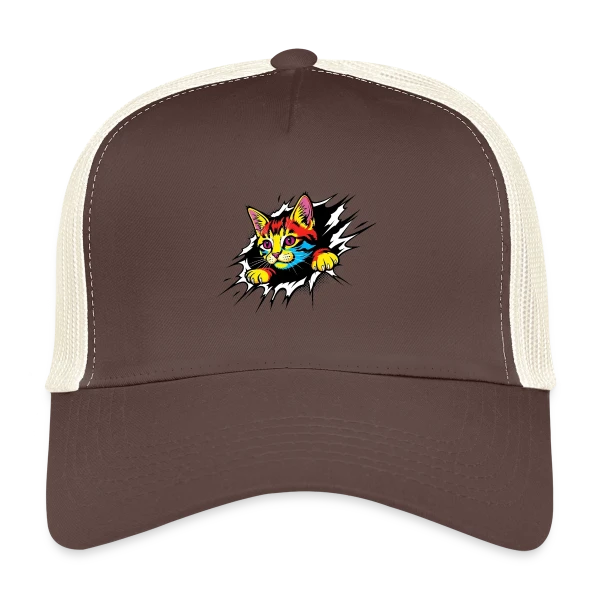 Pop Art Comic - Effet Larme Original sur Casquette trucker