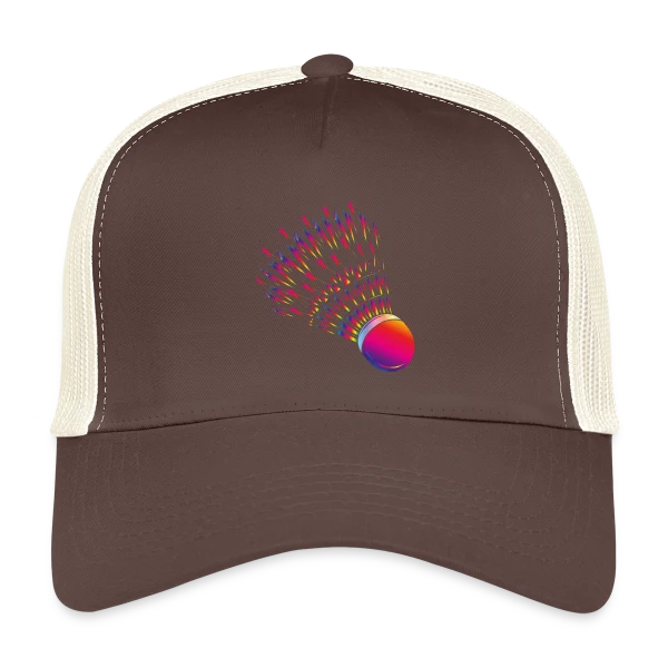 Volant de Badminton Vibrant sur Casquette trucker
