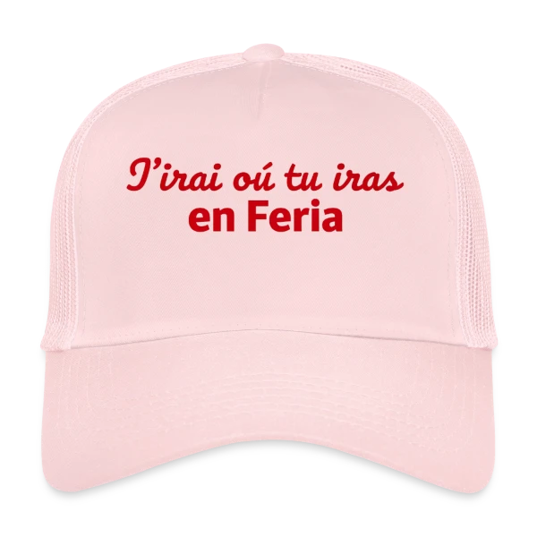 Esprit Feria Festive sur Casquette trucker