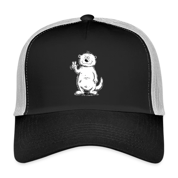 Loutre Zen sur Casquette trucker
