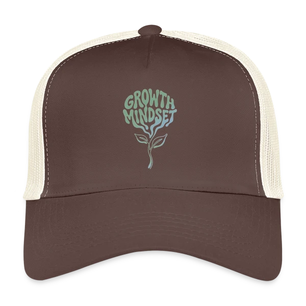 Mentalité de Croissance sur Casquette trucker