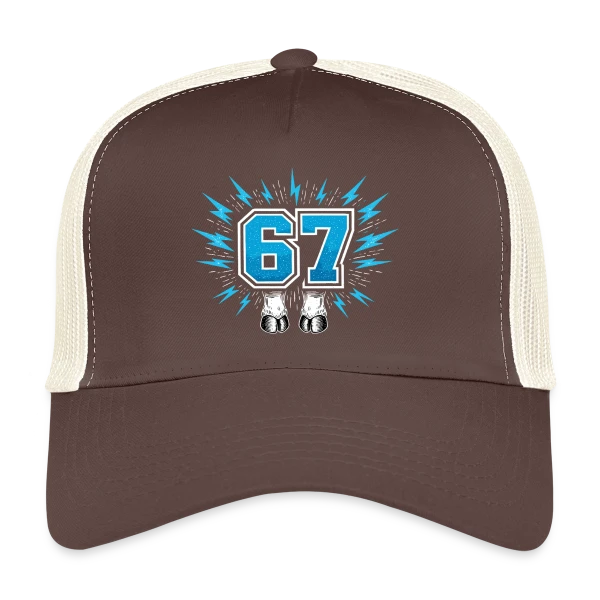 Grille Futuriste sur Casquette trucker