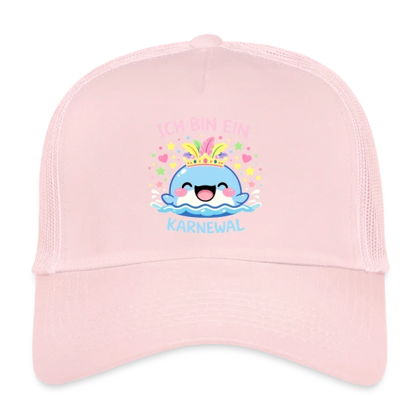 Baleine Reine du Carnaval sur Casquette trucker