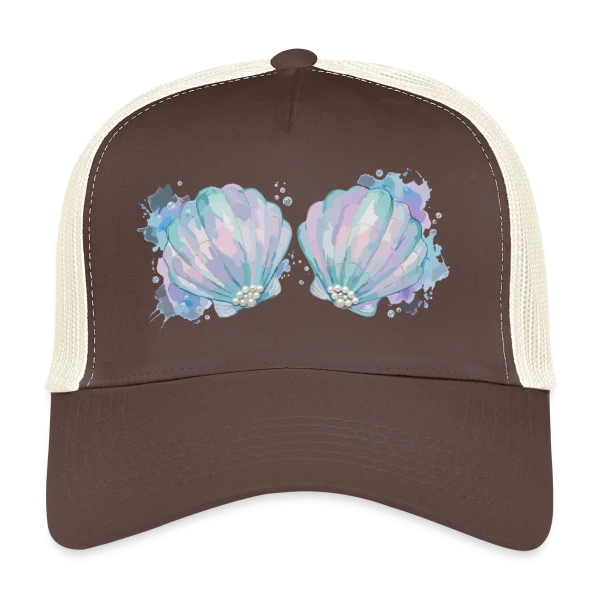 Élégance Courbe sur Casquette trucker
