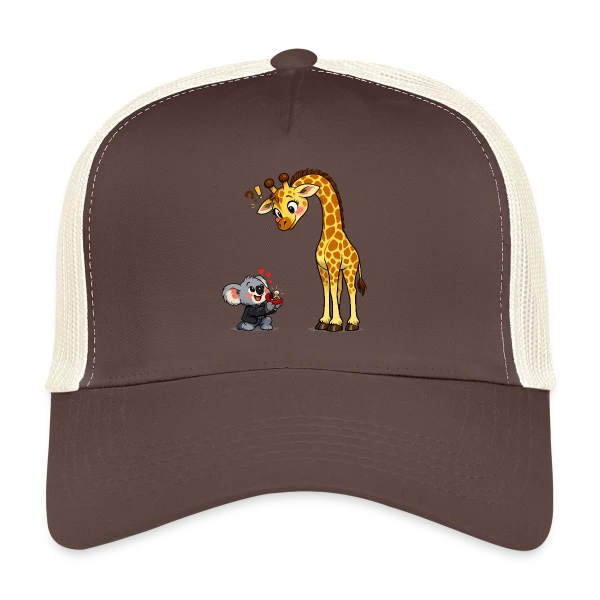 Création IA Abstraite sur Casquette trucker