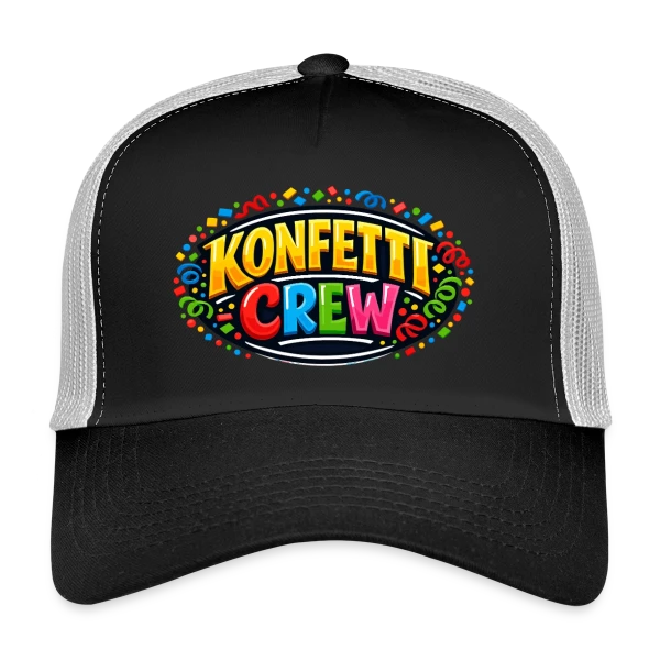 Motif Abstrait Unique sur Casquette trucker