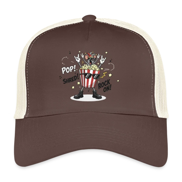 Design Énergique et Abstrait sur Casquette trucker