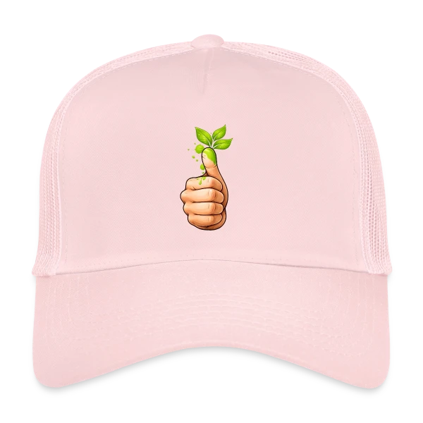 Le Pouce Vert sur Casquette trucker
