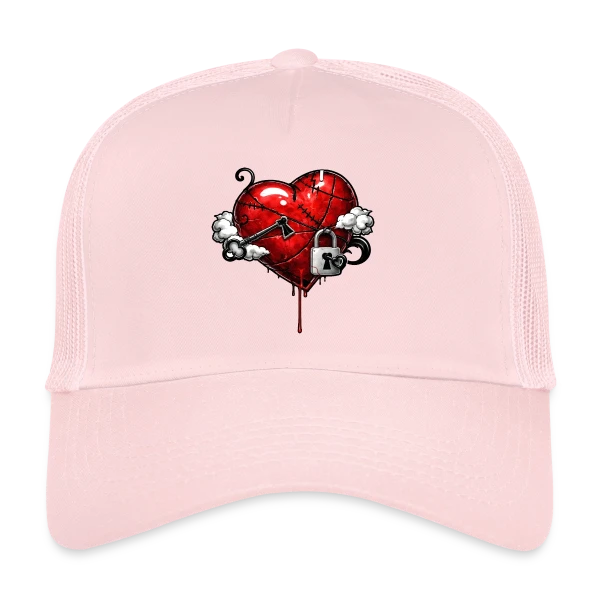 Cœur Résilient sur Casquette trucker