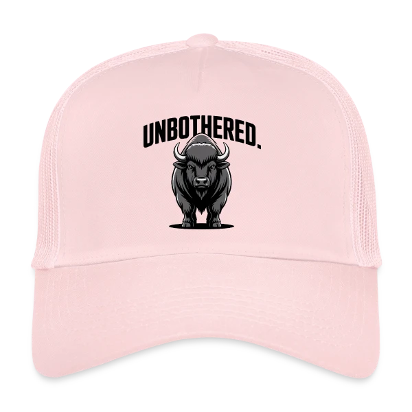 Bison Imperturbable sur Casquette trucker