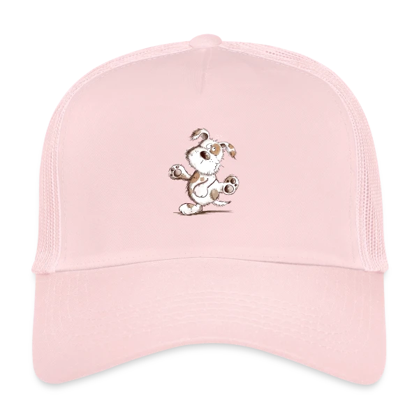 Chien Danseur Joyeux sur Casquette trucker