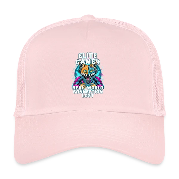 Élite Gamer : Connexion Fox Humour Geek sur Casquette trucker