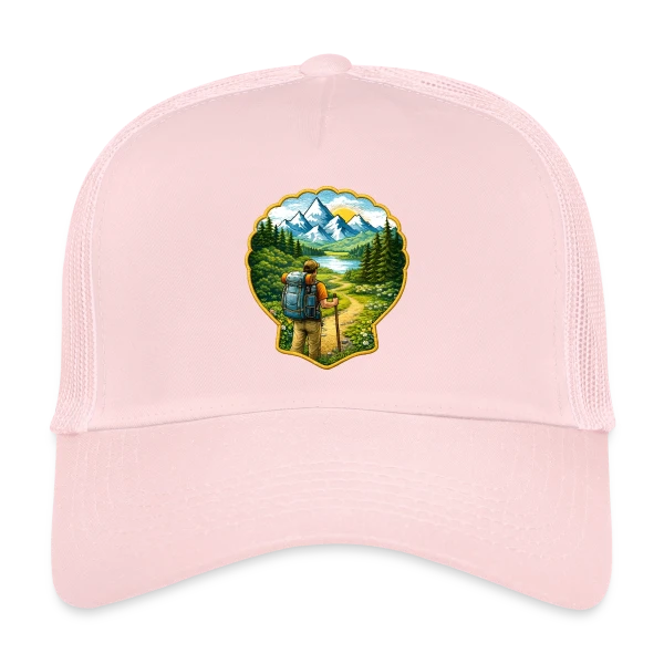 Chemin de Compostelle - L'Esprit Pèlerin sur Casquette trucker