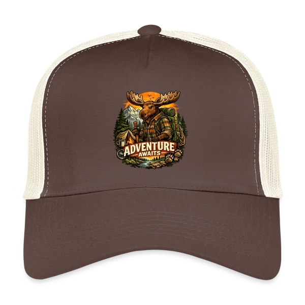 Élan Randonneur Aventure sur Casquette trucker