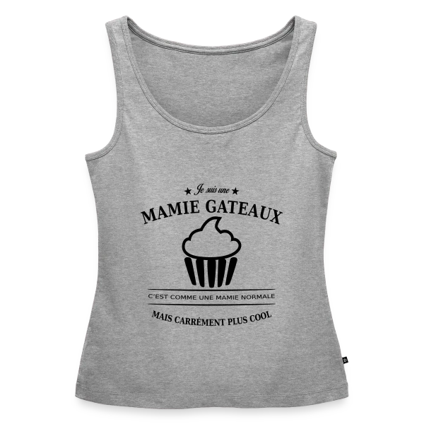 Mamie Gâteaux d'Amour sur Débardeur bio Premium Femme