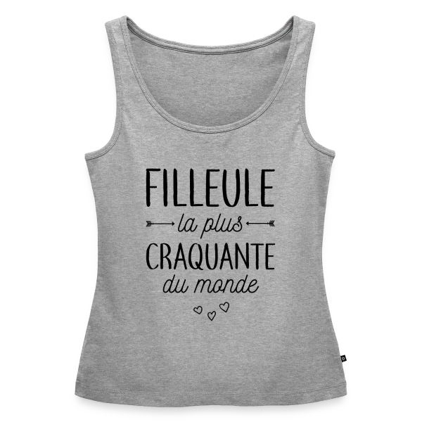 Ma Filleule la Plus Craquante sur Débardeur bio Premium Femme