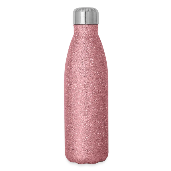 Maquette de Gourde isotherme pailletée 500 ml à personnaliser