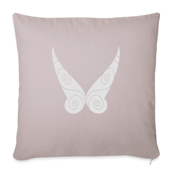 Petites Ailes de Fée sur Housse de coussin décorative 45 x 45 cm